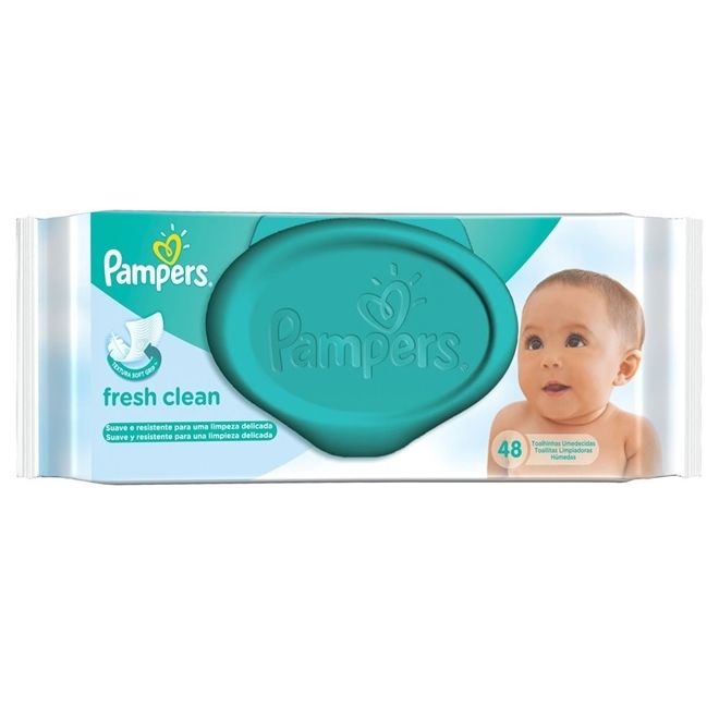 pampers sensitive chusteczki nawilżane 12x56 sztuk