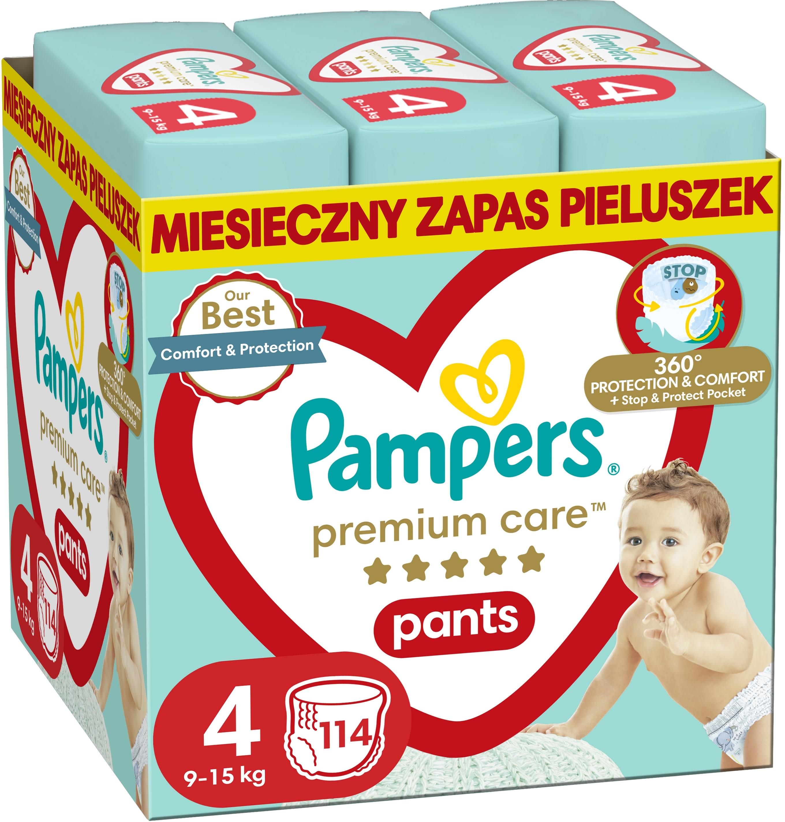 pampers 4 pomarańczowe