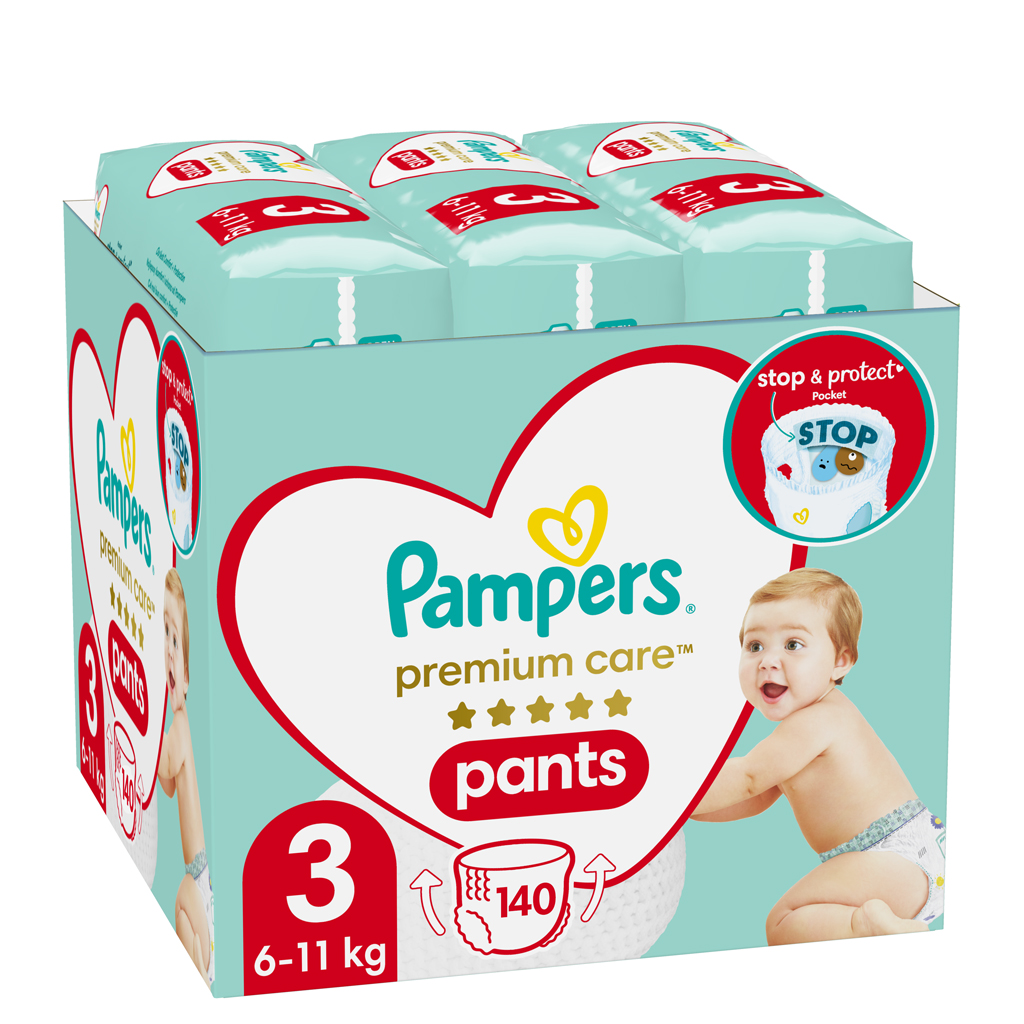 pieluchomajtki pampers testowanie