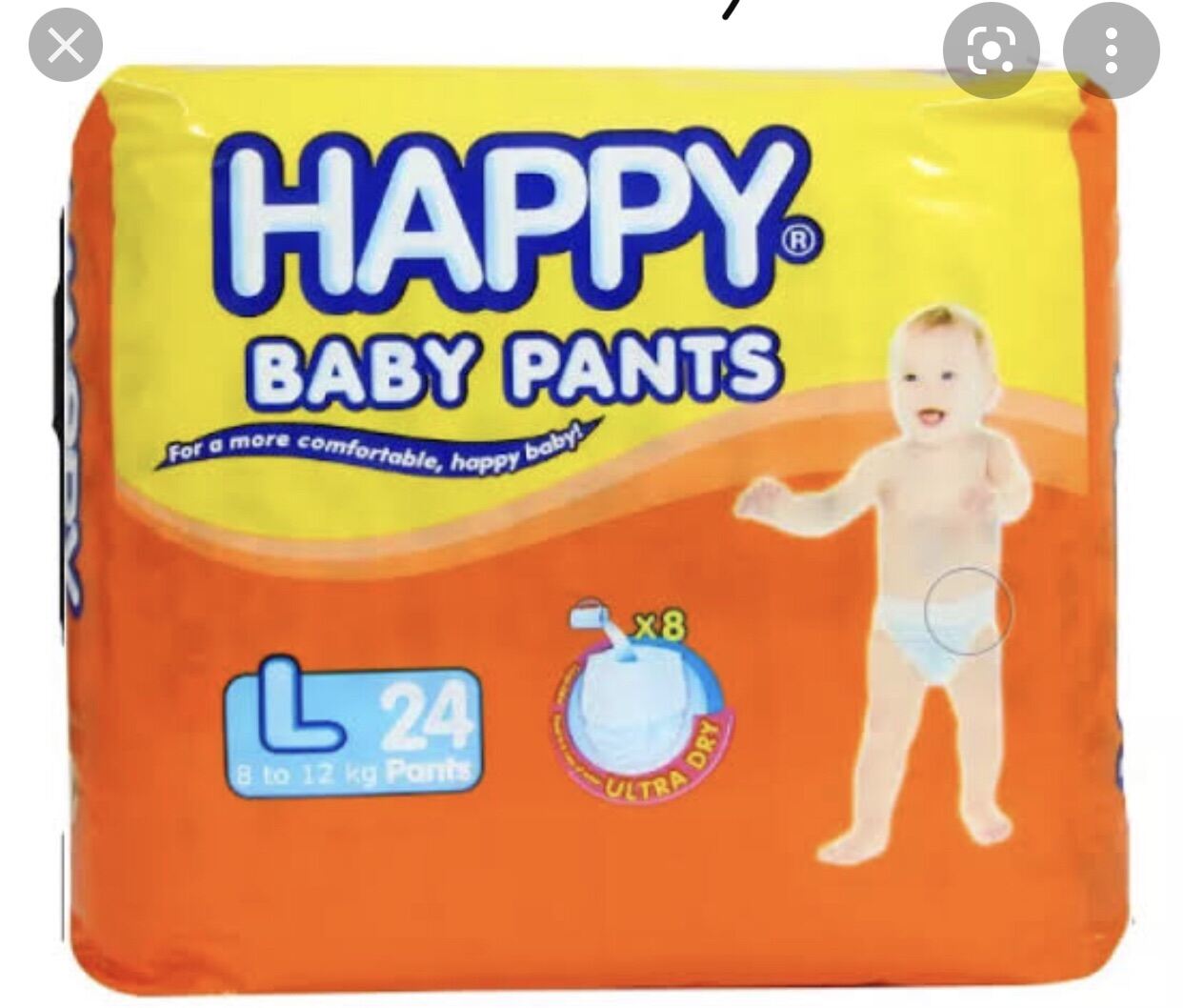 mega paka pampers active baby dry 5