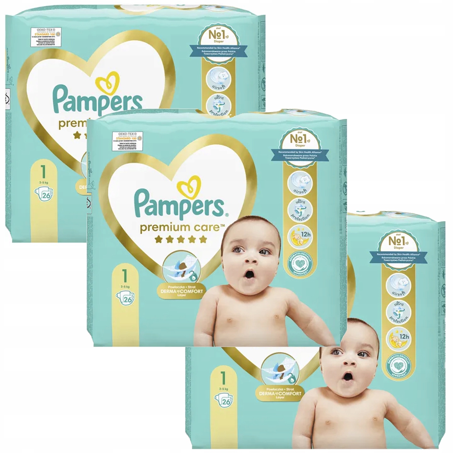 pieluchy pampers rozmiar 1 cena