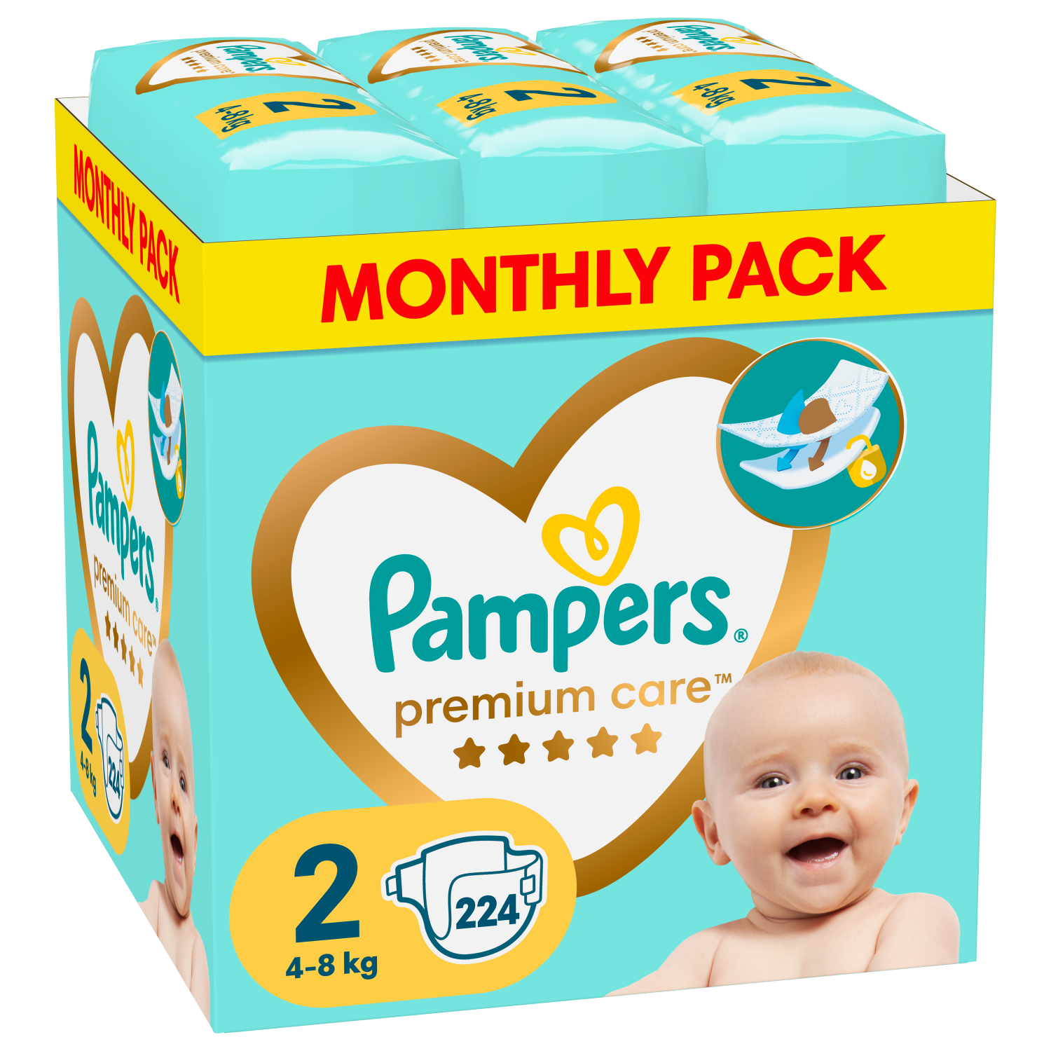 pampers 4 90 szt biedronka