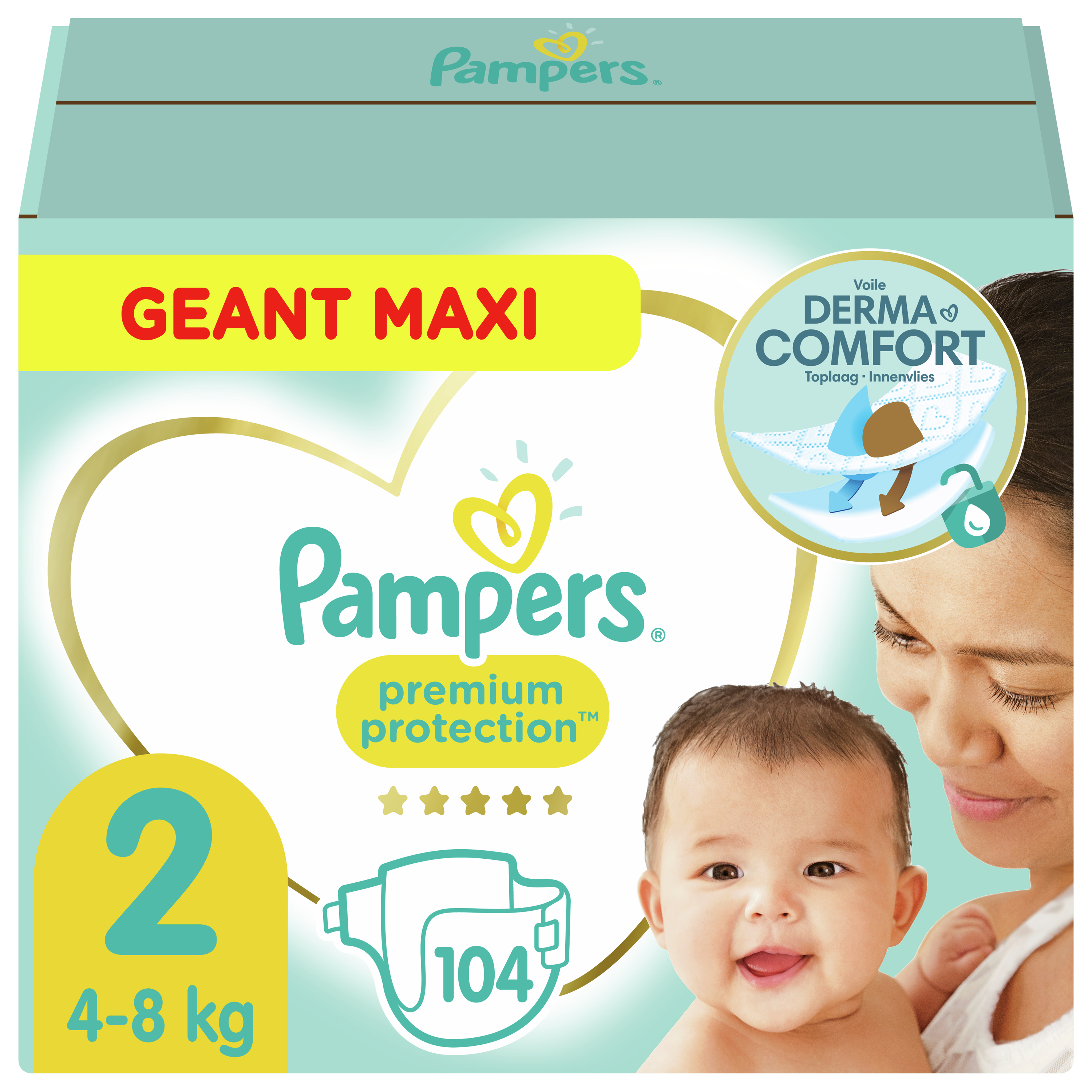 pampers pudelko chustki