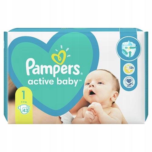 pampers 1 waga