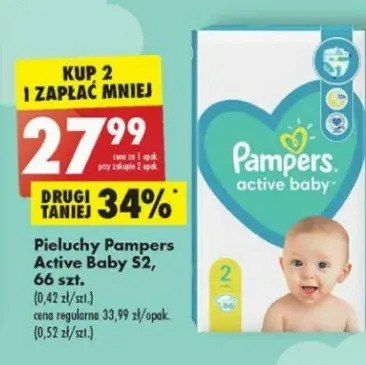 netto pieluchy pampers sleep play 5