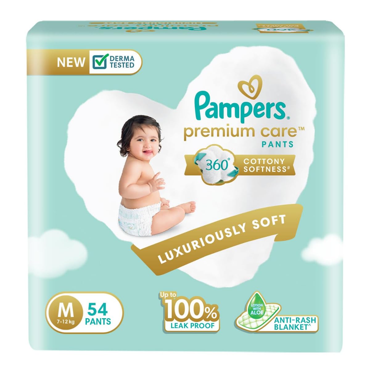 pampers premium care 104 szt