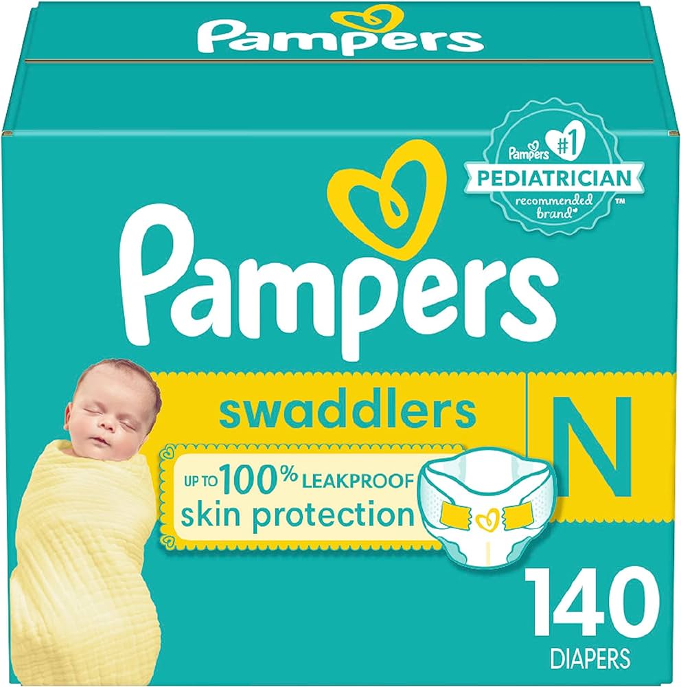 pampers żółte