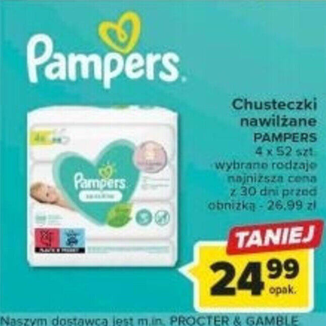 pampers 1 pieluchy