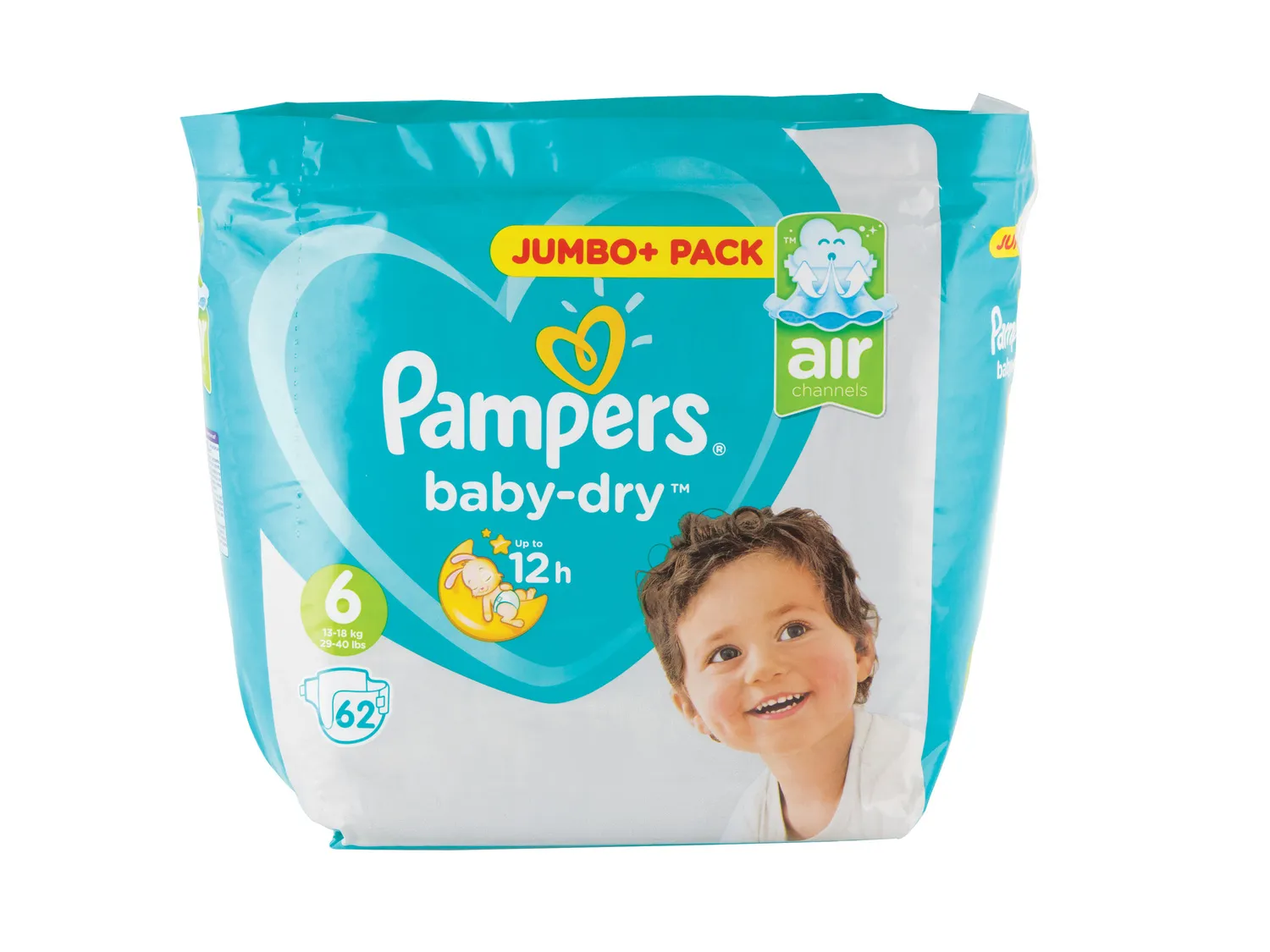 pieluchy pampers active baby giant pack 6 extra