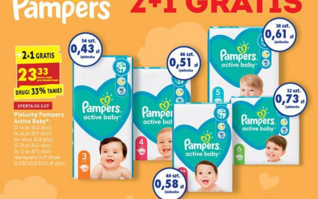 pampers new baby dry 3 midi