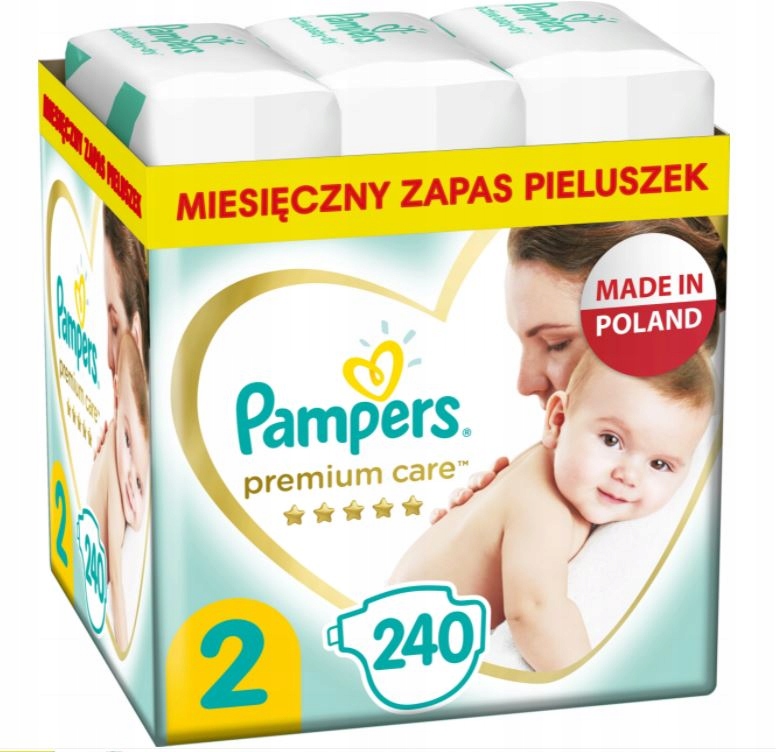 pieluchy pampers care 3