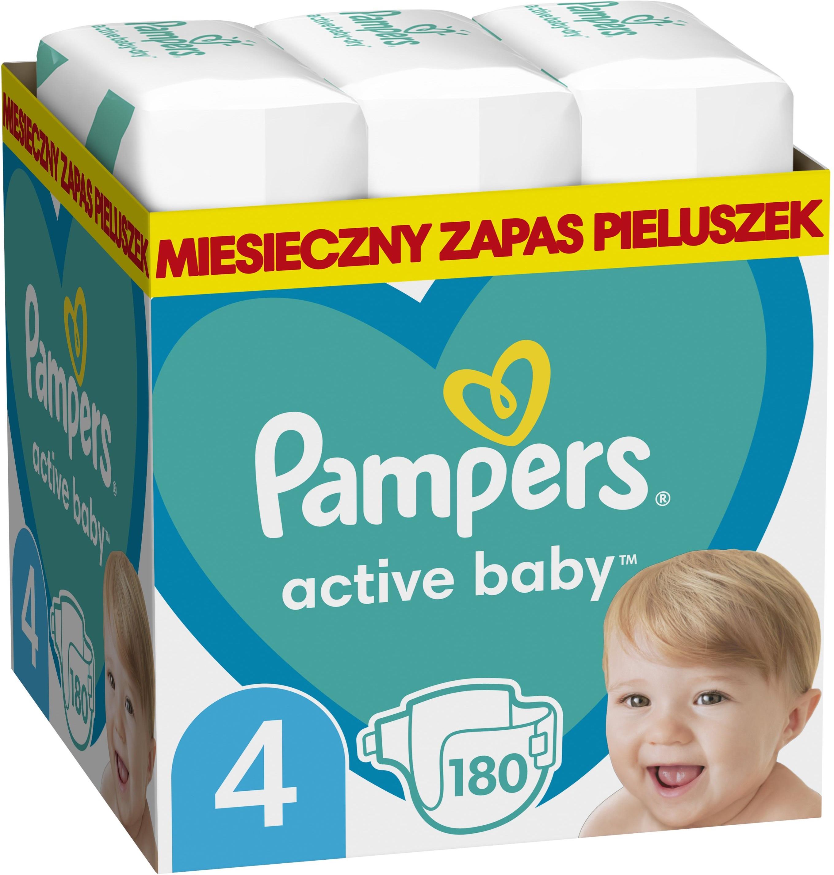 suchy pampers po nocy