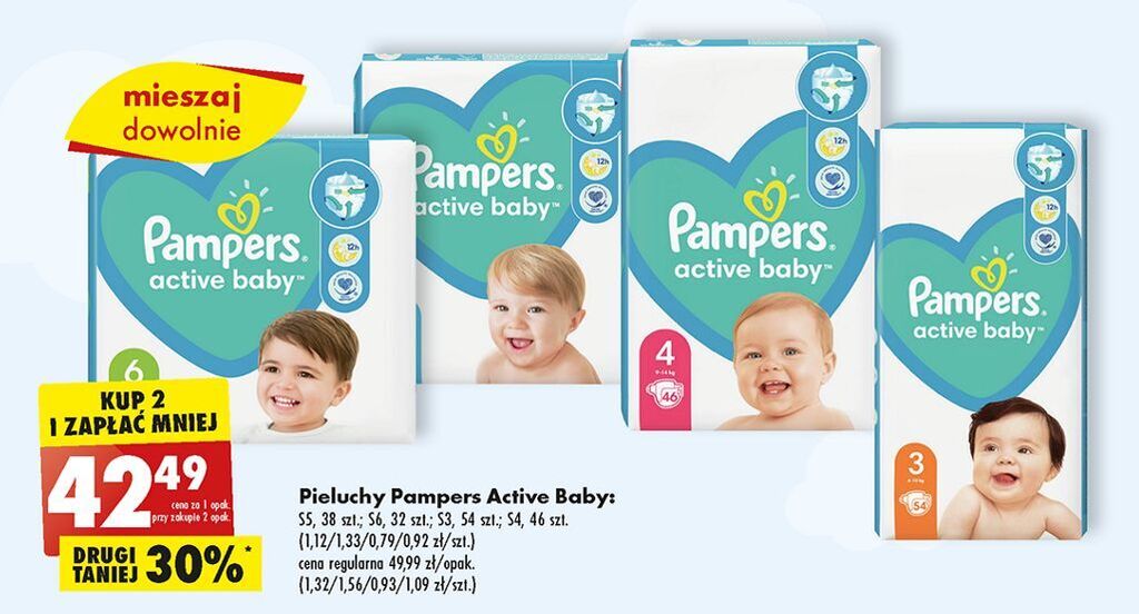 pieluchy pampers 7