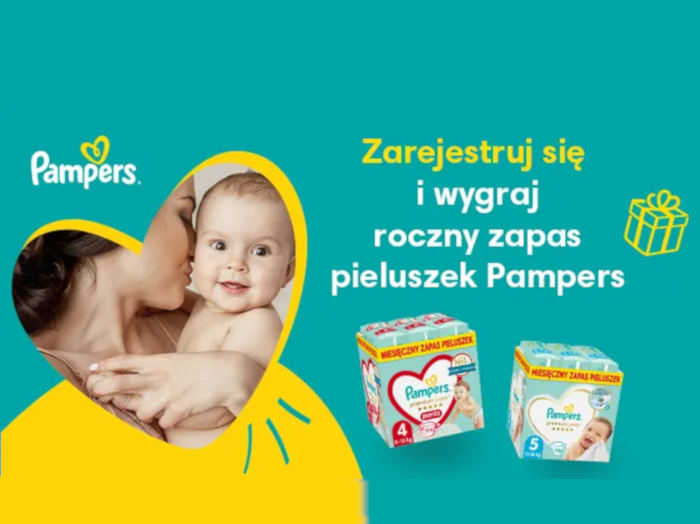 pampers premium care zapas na miesiac