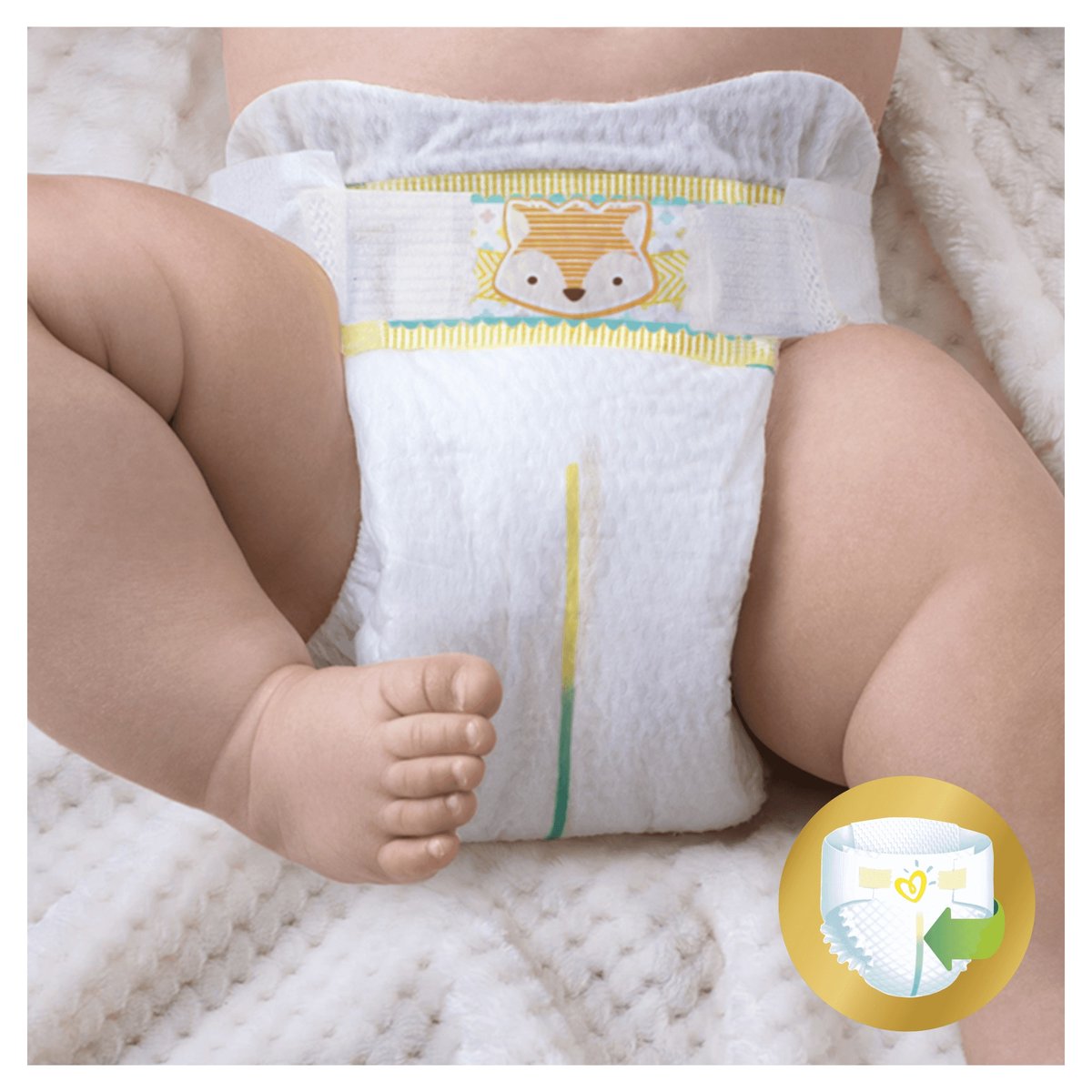 pampers magiczny guzik