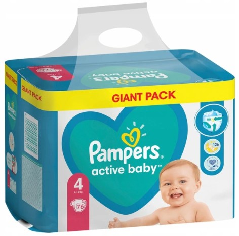 pampers 4 plus jaka waga