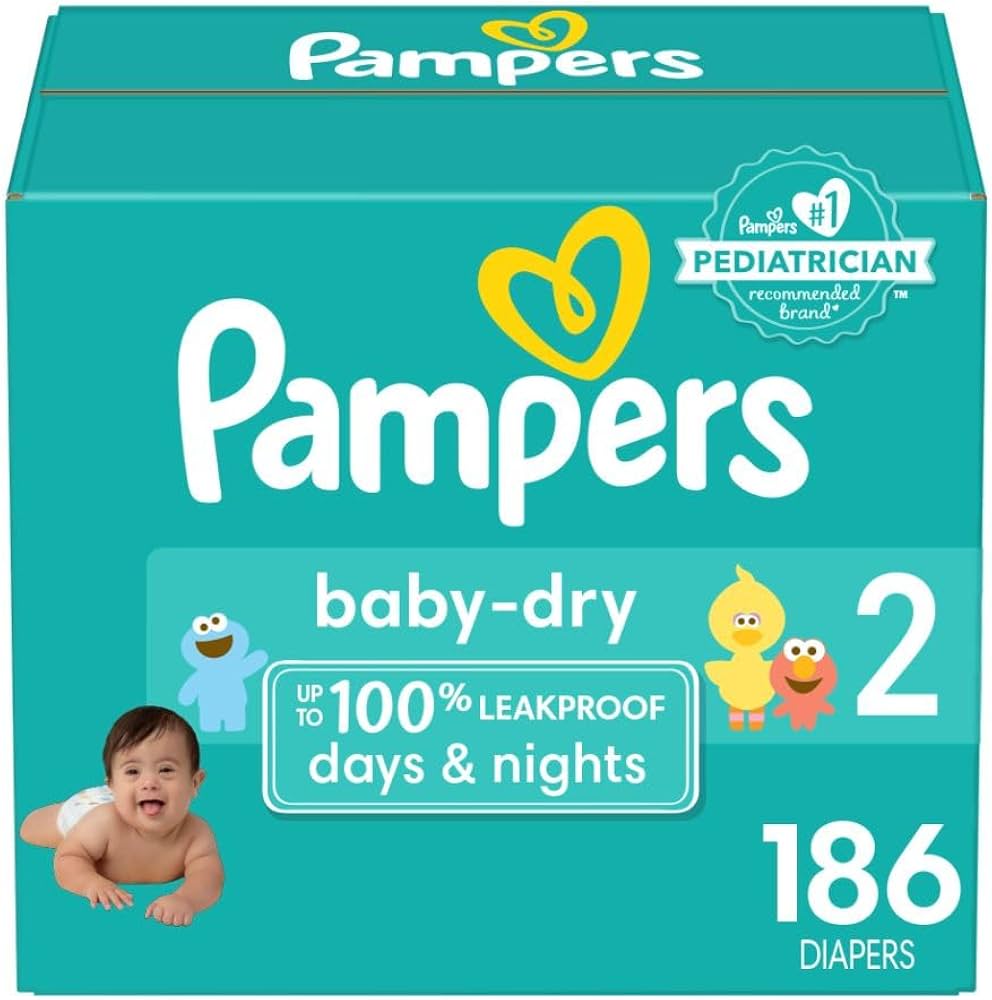 pampers nappies