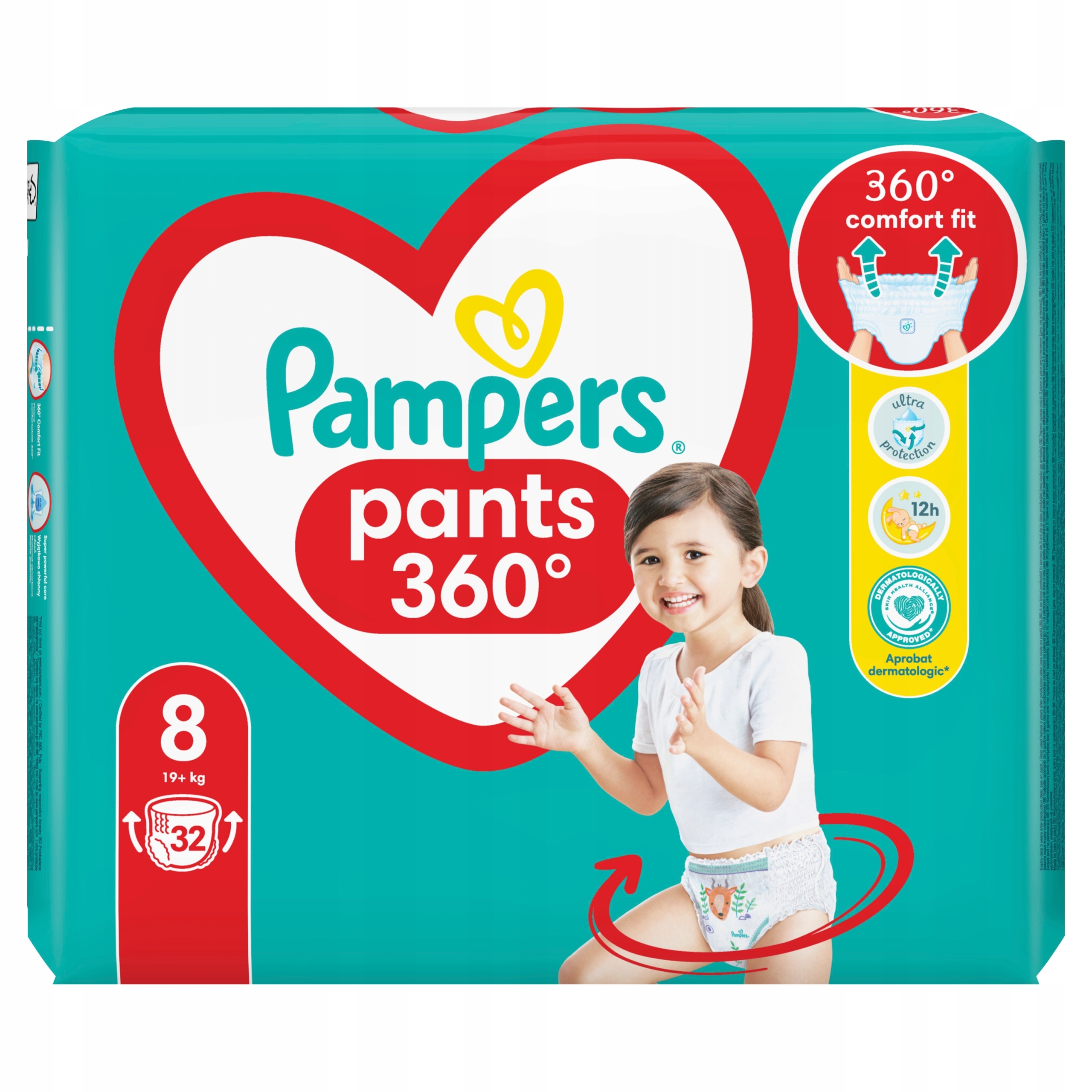 pampers pants 3 60 szt