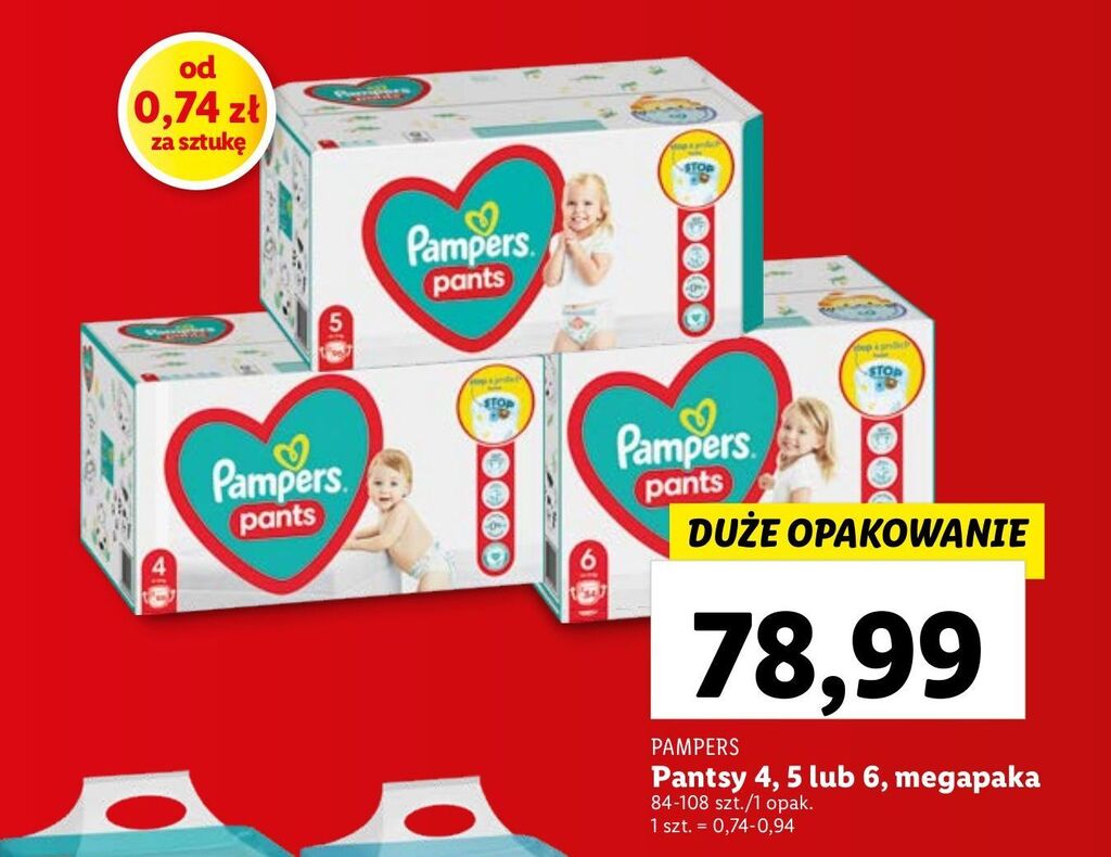 pieluchy pampers do pływania