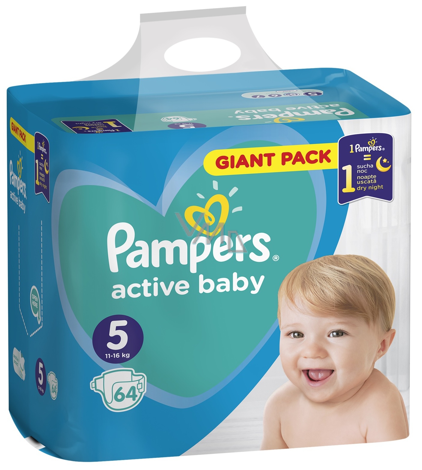 pampers 132 giga box ceneo