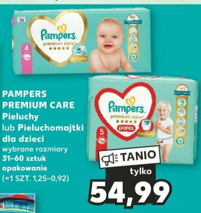 karton pieluch pampers 2