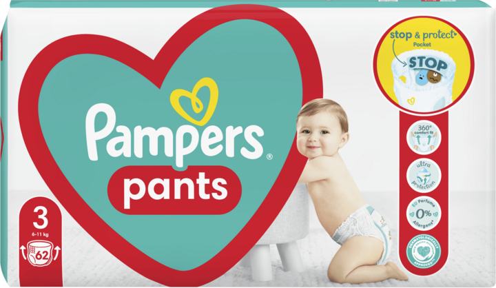 pampers new baby dry 144
