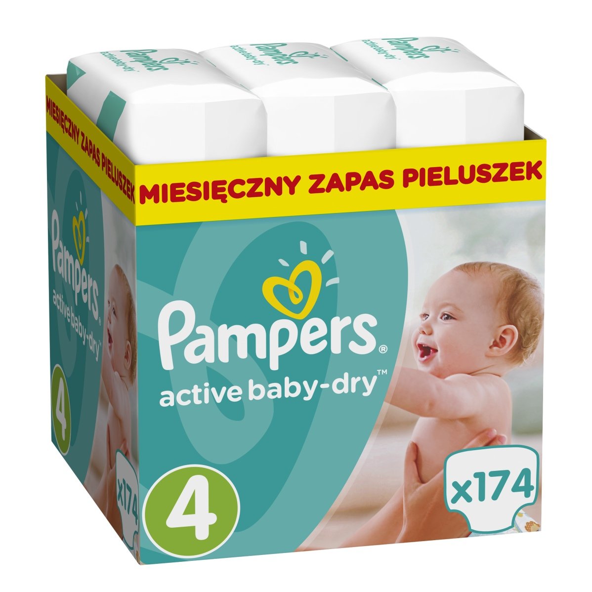 pampers active baby 3 58 szt