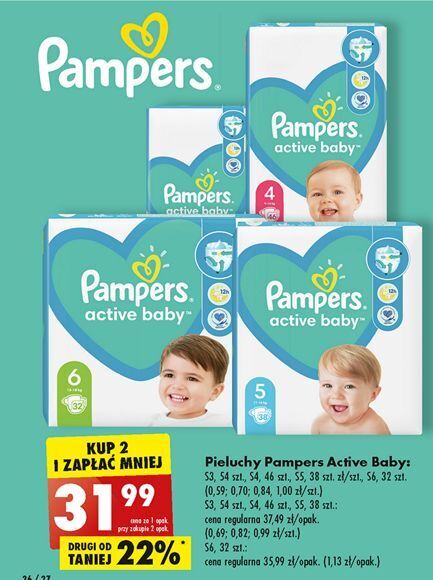 pampers premium care 4 cenei