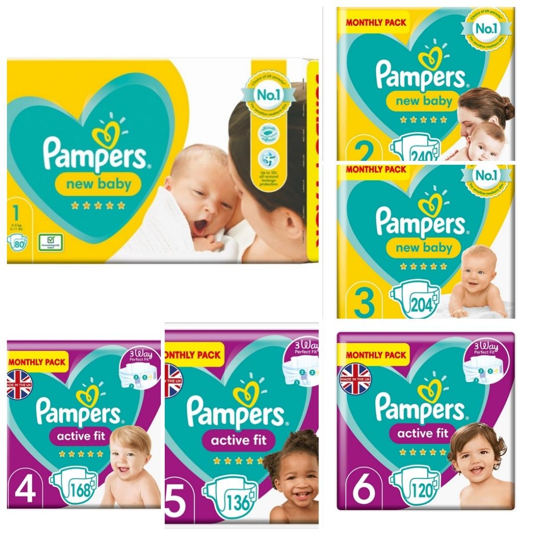 pampers 3 66 szt