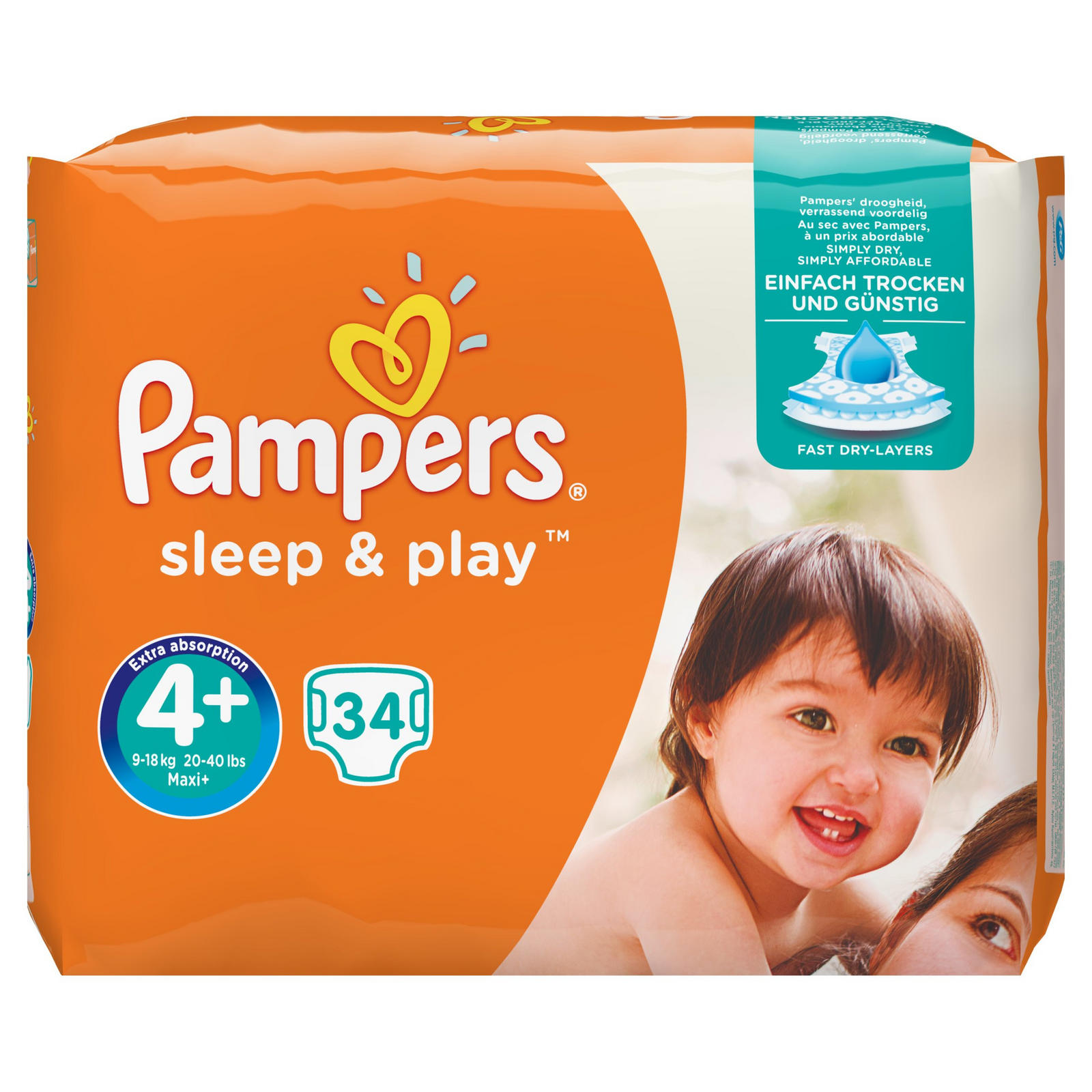 pampers 104 szt