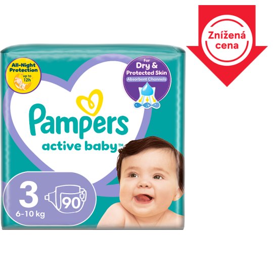 pieluchy pampers active baby mth 4 maxi 174szt