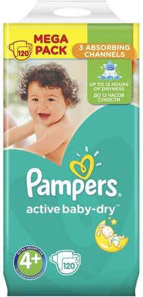 pampers pieluchy active baby 6 extra duże 66 szt