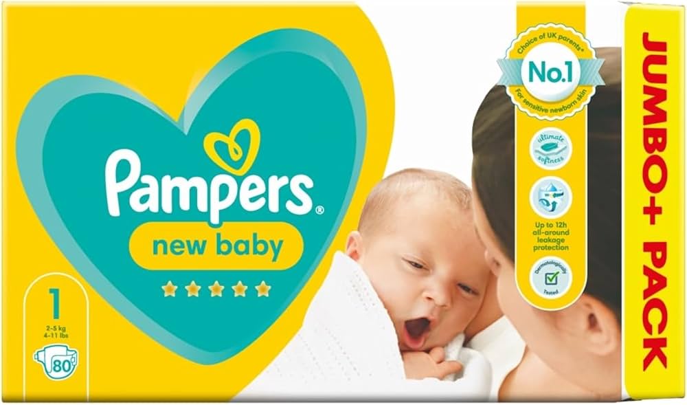 pampers giant box 3 cena