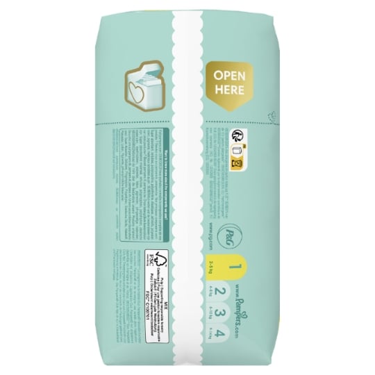 pampers 3 208 sztuk