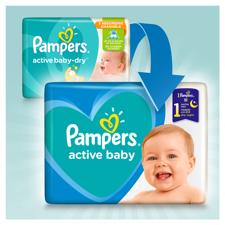 pampers new baby-dry pieluchy 2 mini