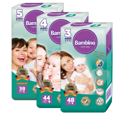 pampers 1 a 2