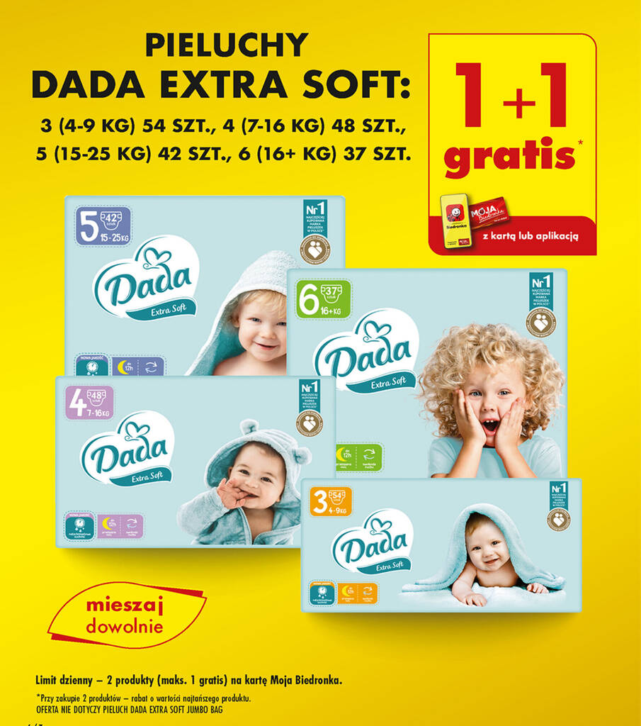 rozmiar pampers