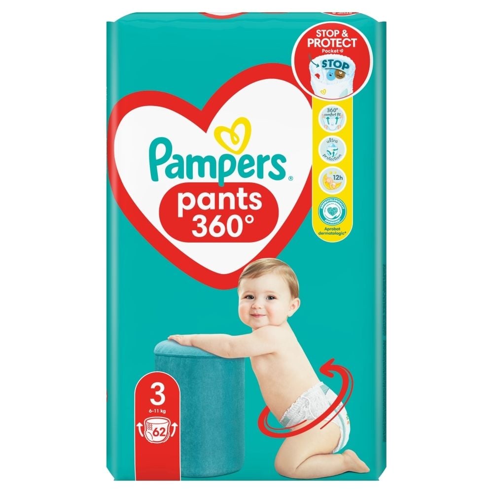 chusteczki pampers sensitive 3x52