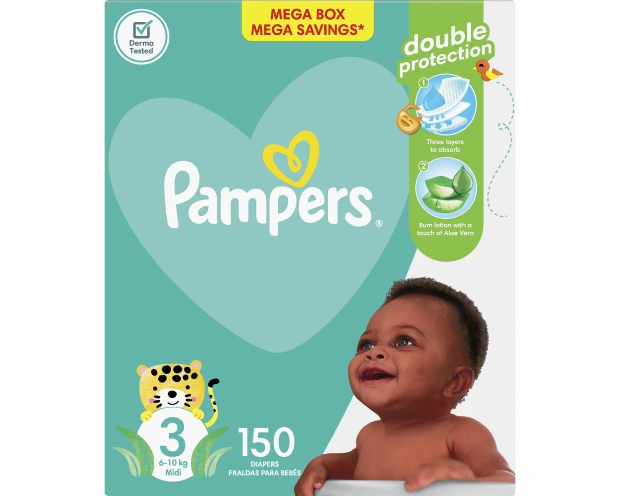 pampers active baby 4 64 szt