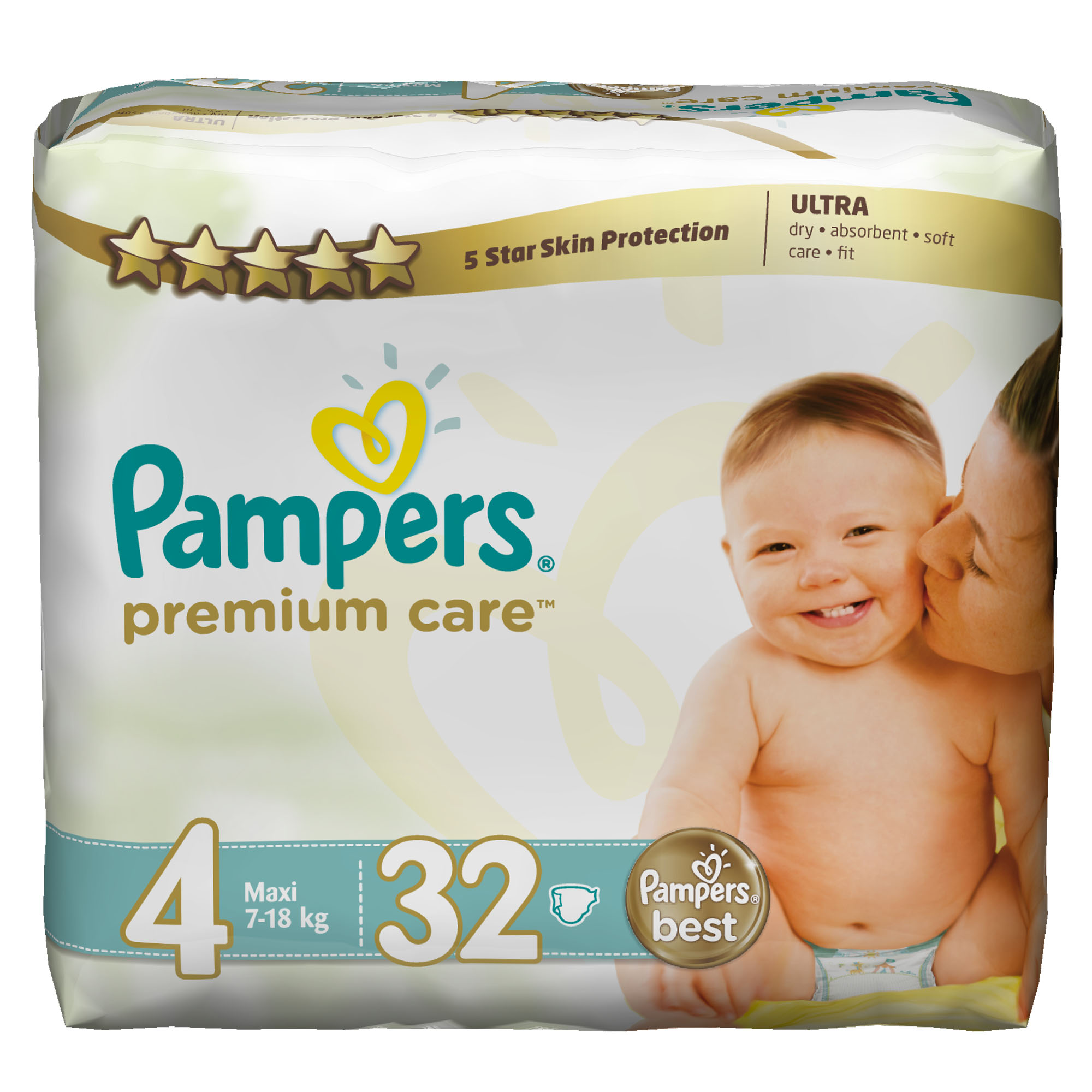 pieluchomajtki pampers premium 4