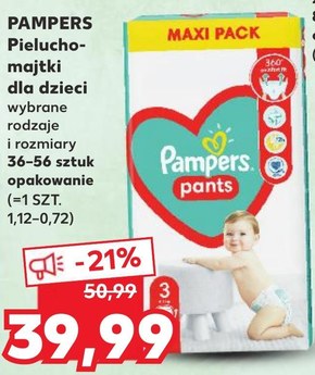 pampers i leginsy