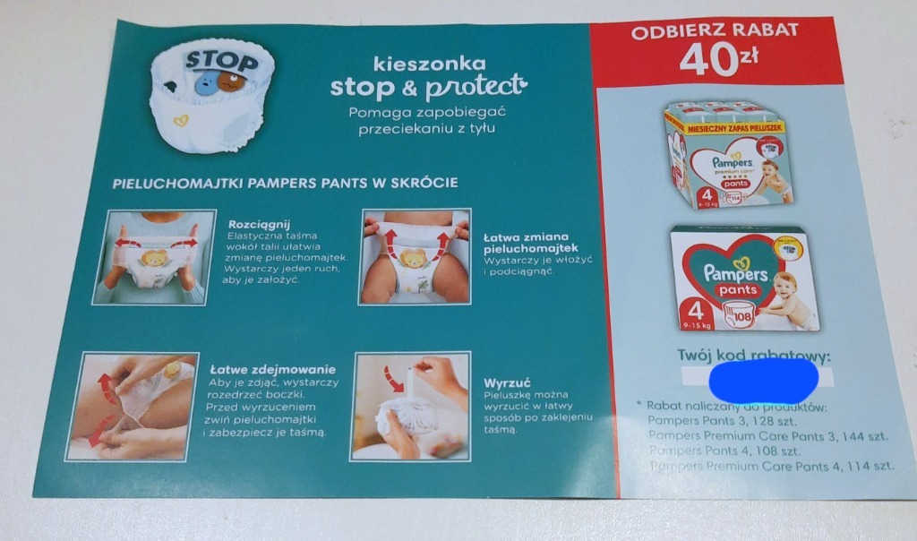 pieluchy pampers 3 50 sztuk