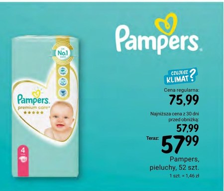 chusteczek pampers sensitive cena