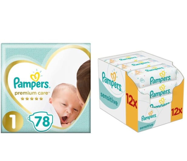 pampers chusteczki