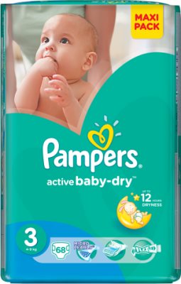 pampers baby dry rozmiar 4