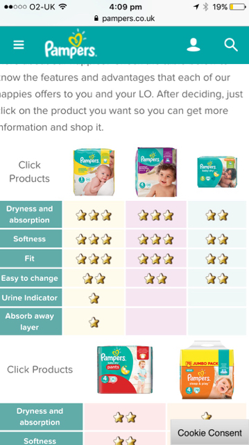 pampers active baby 6 monthly pack