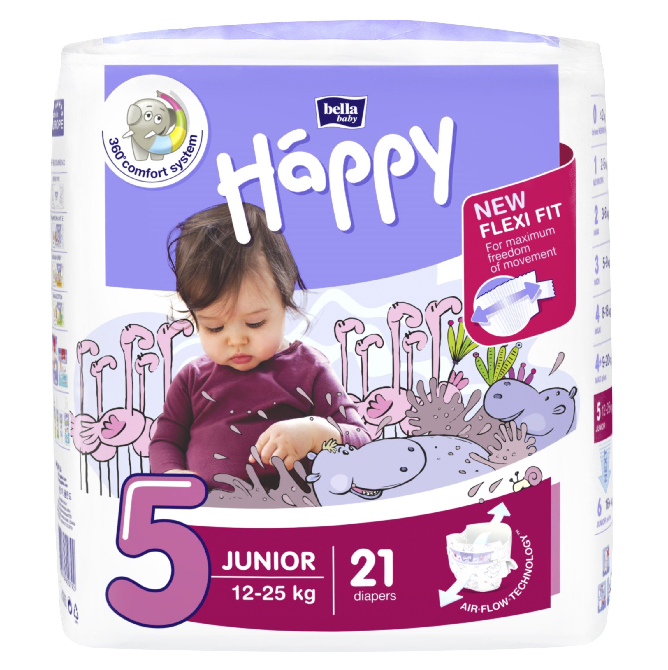 pampers actieve baby 4