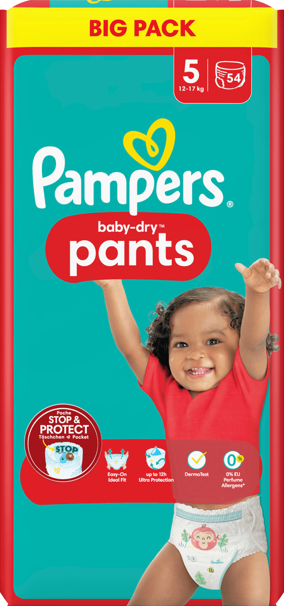 stickers on box pampers