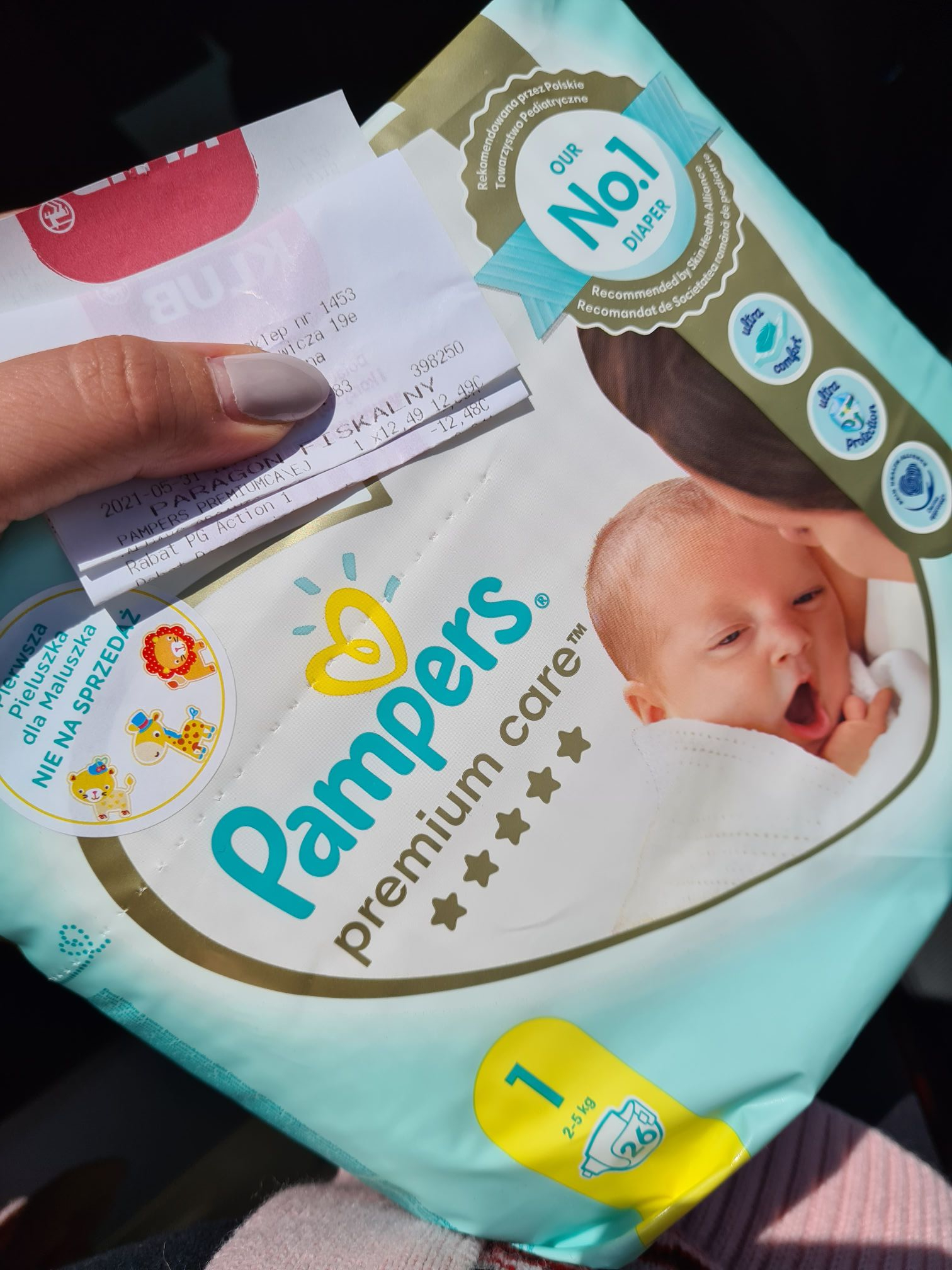 rossman new born pampers 22 stuki