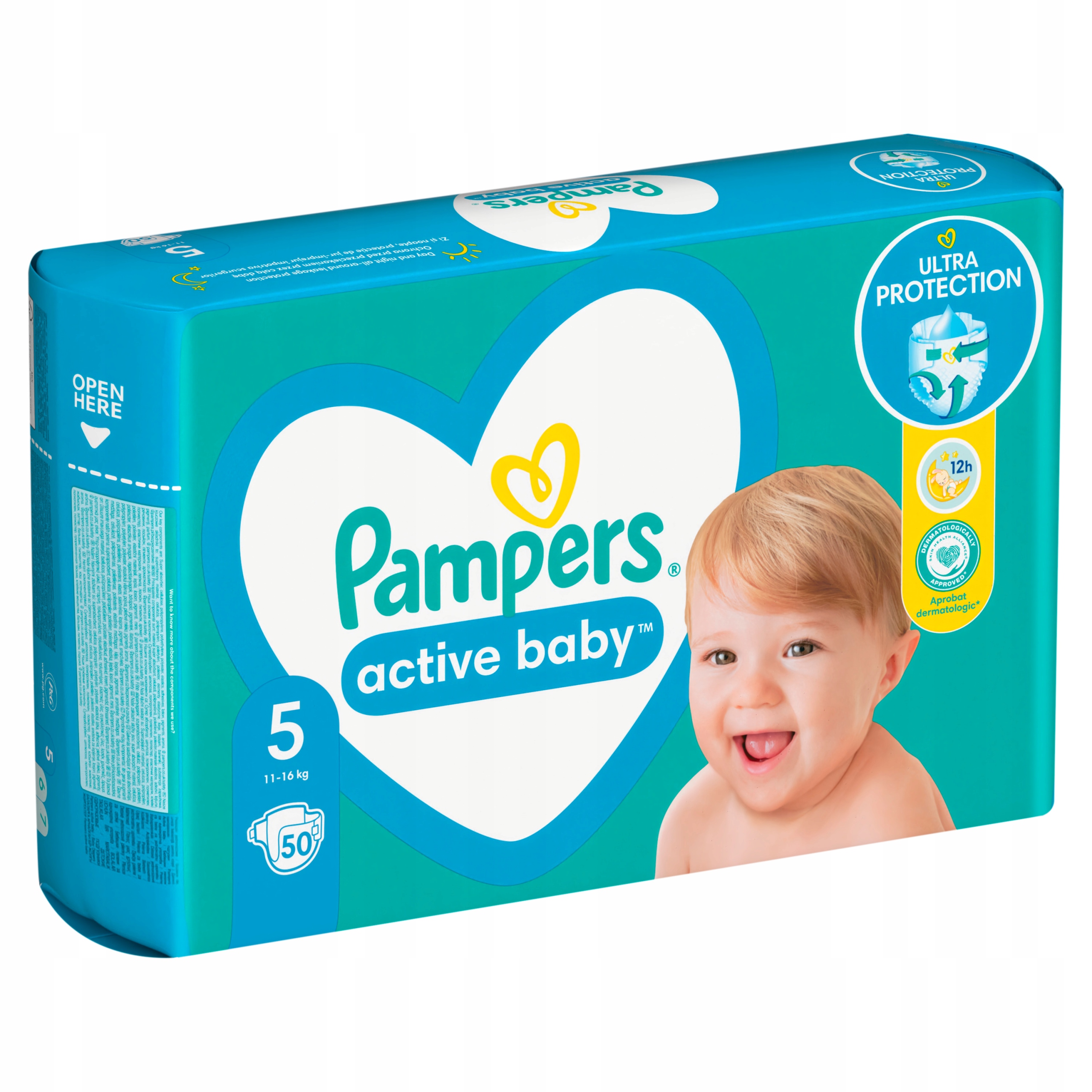 pampers active baby dry pieluchy rozmiar 3 midi 68 szt